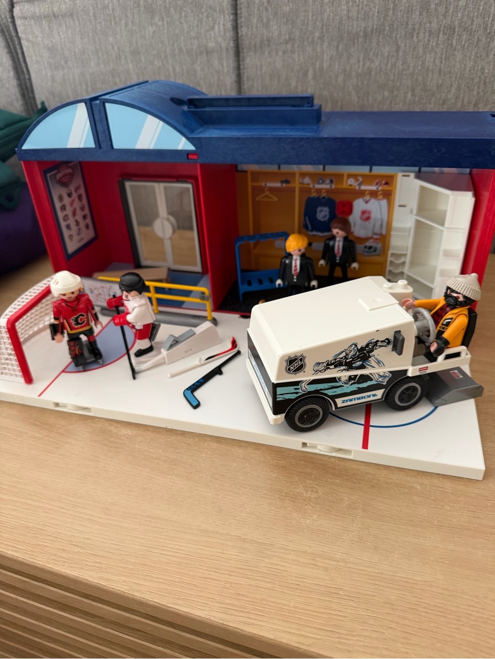 Playmobil hockey toy